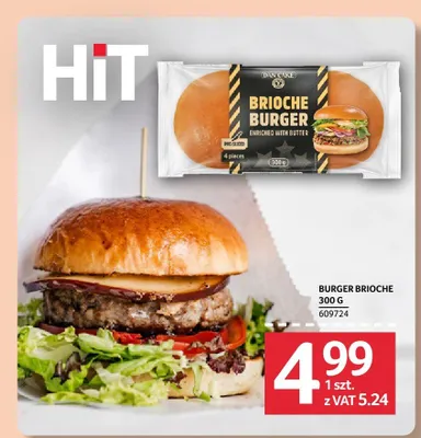 Burger Brioche Dan Cake promocja w Selgros