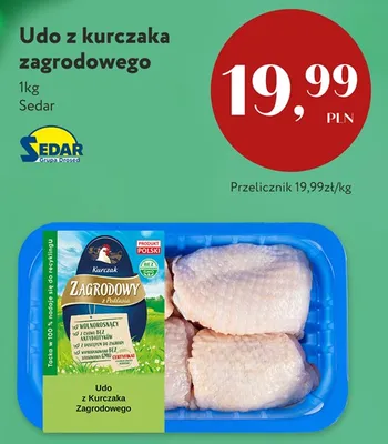 Udo z kurczaka zagrodowego Sedar promocja w Market Point