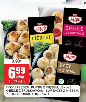 Knedle z truskawkami Jawo promocja w Bingo