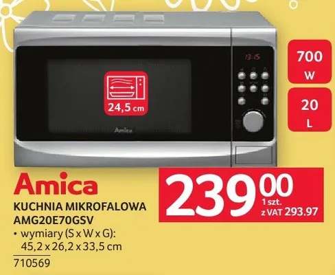 Kuchnia mikrofalowa EMWP7M6SV promocja w Selgros