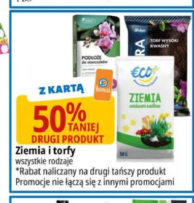 Ziemia i torfy promocja w Leclerc