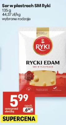 Ser w plastrach SM wybrane rodzaje promocja w Delikatesy Centrum