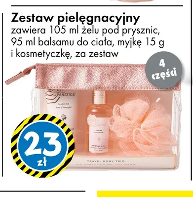Zestaw pielęgnacyjny Cosmetica Fanatica promocja w Tedi