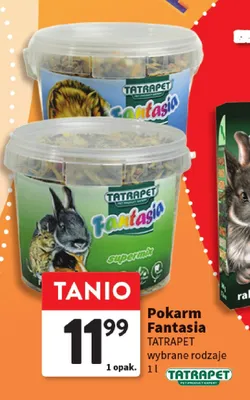 Pokarm Fantasia TATRAPET wybrane rodzaje promocja w Intermarche