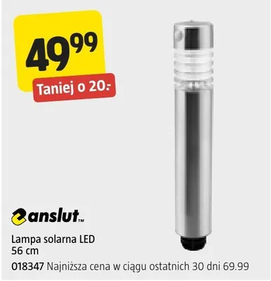 Lampa solarna LED 56 cm promocja w Jula