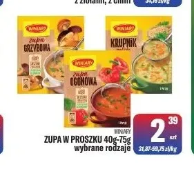 Zupa w proszku Winiary promocja w Tomi Markt