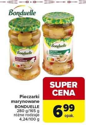 Pieczarki marynowane różne rodzaje promocja w Carrefour