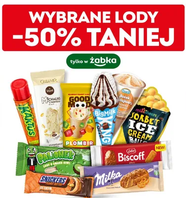 Lody promocja w Żabka
