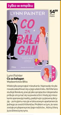 Książka Lynn Painter Co za bałagan promocja w Empik