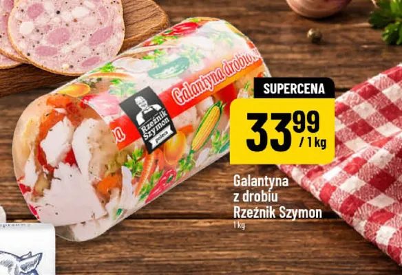 Galantyna z drobiu Rzeźnik Szymon promocja w POLOmarket