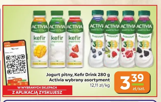 Kefir Drink Activia promocja w Gama