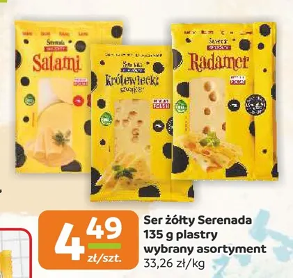 Ser Królewiecki w plastrach Serenada promocja w Gama