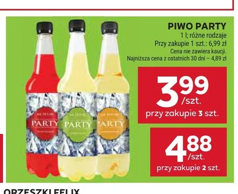 Piwo Party promocja w Stokrotka