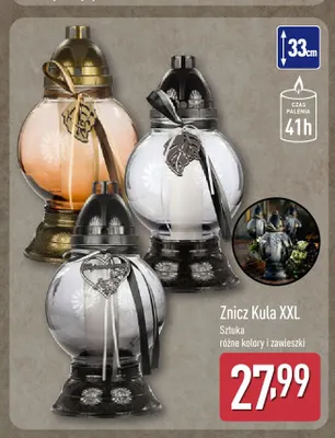 Znicz Kula Xxl promocja w Aldi