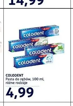 Pasta do zębów Colodent promocja w Blue Stop
