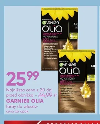 Farba do włosów Garnier Olia promocja w Super-Pharm