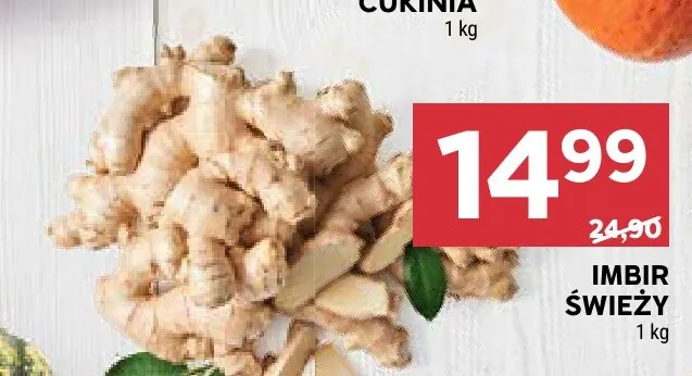 Imbir świeży promocja w Stokrotka