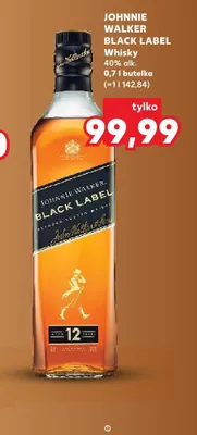 Whisky Johnnie Walker Black Label promocja w Kaufland