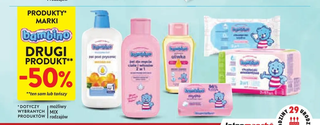 Produkty marki Bambino promocja w Intermarche