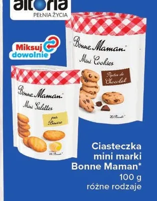 Ciasteczka mini Mini Galettes Bonne Maman promocja w Carrefour