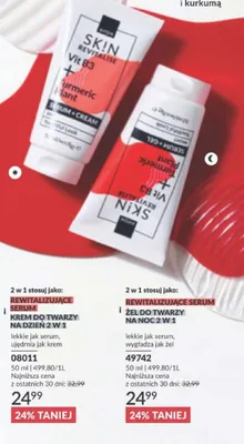 Rewitalizujące serum krem do twarzy na dzień 2 w 1 promocja w AVON