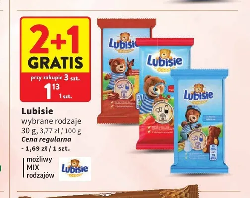 Lubisie mleczne promocja w Intermarche