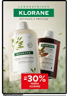 Kosmetyki do pielęgnacji włosów Klorane promocja w Ziko Dermo
