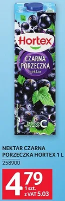 Nektar czarna porzeczka Hortex 1L promocja w Selgros