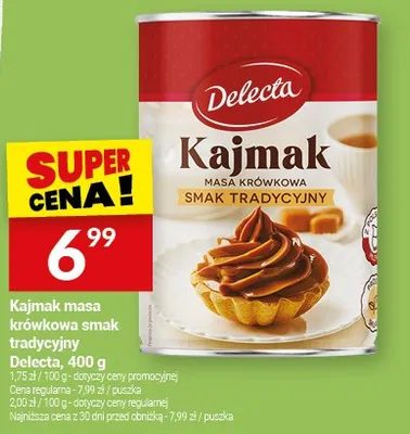 Kajmak masa krówkowa smak tradycyjny promocja w Twój Market