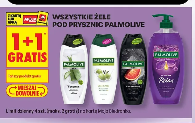 Żele pod prysznic Palmolive promocja w Biedronka