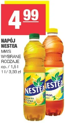 Napój nestea promocja w SPAR