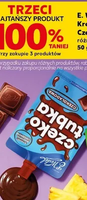 Krem czekoladowy czekotubka E.Wedel promocja w Kaufland