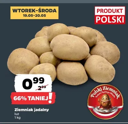 Ziemniak jadalny polski promocja w Netto