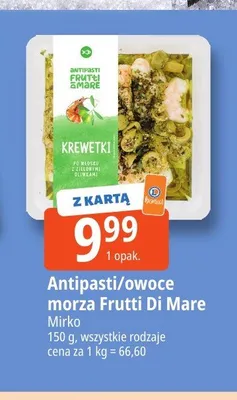 Antipasti owoce morza Frutti Di Mare Mirko promocja w Leclerc