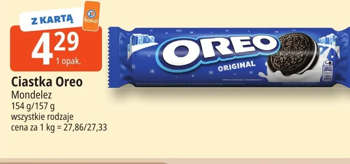 Ciastka Oreo promocja w Leclerc