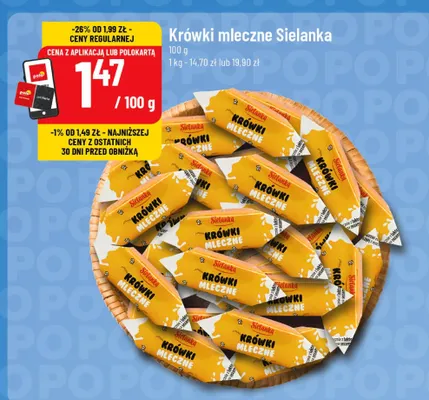 Krówki mleczne promocja w POLOmarket