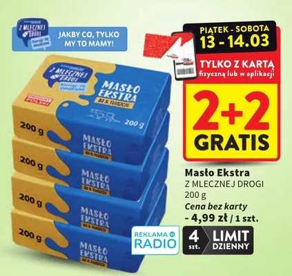 Masło promocja w Intermarche