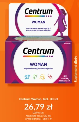 Suplement diety Centrum Woman tabl. promocja w DOZ.PL