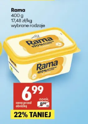 Margaryna Rama promocja w Delikatesy Centrum