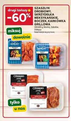 Boczek grillowy O!Mięso promocja w Stokrotka