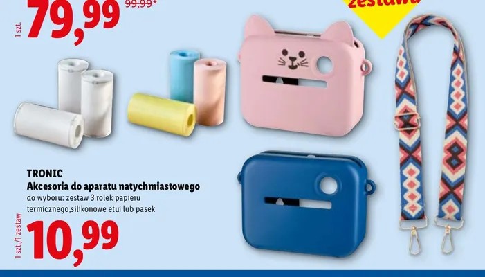 Akcesoria do aparatu natychmiastowego pasek Tronic promocja w Lidl