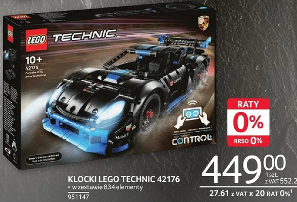 Klocki 42165 Lego technic promocja w Selgros