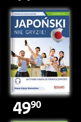 Książka Japoński nie gryzie! Edgard promocja w Empik