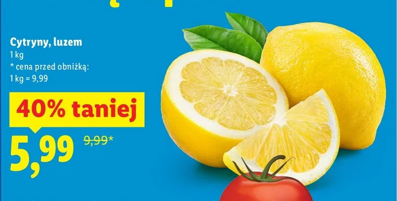 Cytryny promocja w Lidl