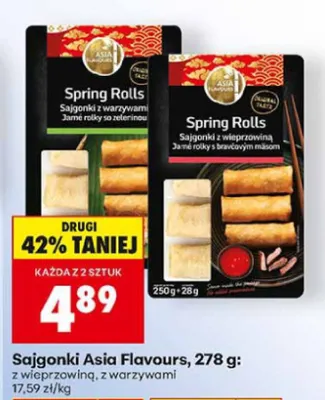 Sajgonki Asia Flavours promocja w Biedronka