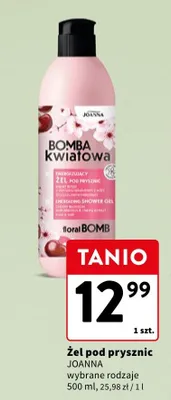 Żel pod prysznic JOANNA Bomba Kwiatowa promocja w Intermarche