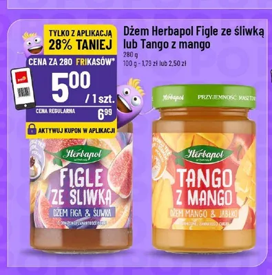 Dżem Herbapol Tango z mango promocja w POLOmarket
