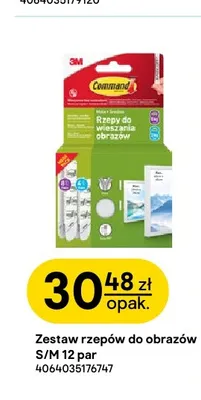 Zestaw rzepów do obrazów S/M Command promocja w Castorama