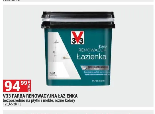 Farba renowacyjna Łazienka promocja w Merkury Market