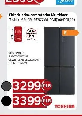 Chłodziarko-zamrażarka Multidoor Toshiba GR-GR-RF677WI-PMJ(06)/PGJ(22) promocja w kakto.pl
